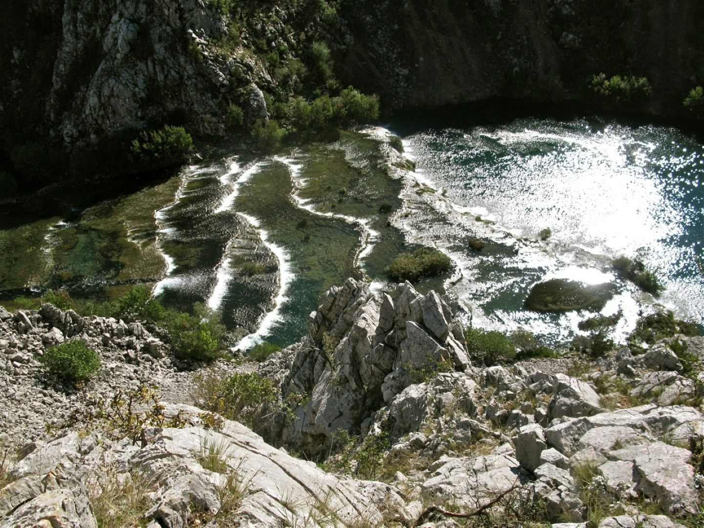 Spring waters of the karst region